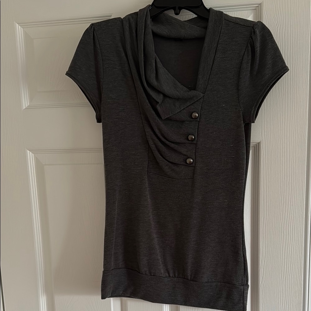 Gray Women's Top